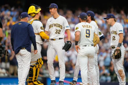 Misiorowski leads majors in ERA, strikeouts